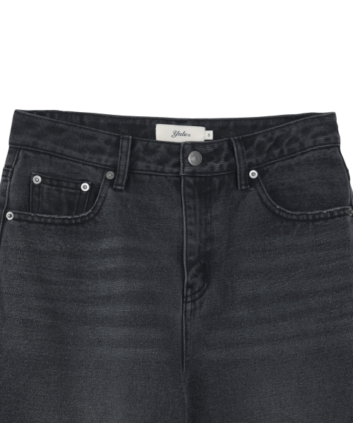 YALE(イェール)の「ストレートデニムパンツ_チャコール(デニムパンツ・レディース・その他・SMALL/X-LARGE/MEDIUM/LARGE)」の7枚目の写真