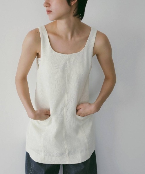 anuke Jacquard Square Tunic ジャガードスクエアチュニック/62610410