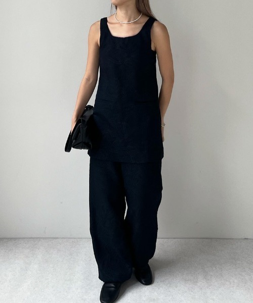 anuke Jacquard Square Tunic ジャガードスクエアチュニック/62610410 