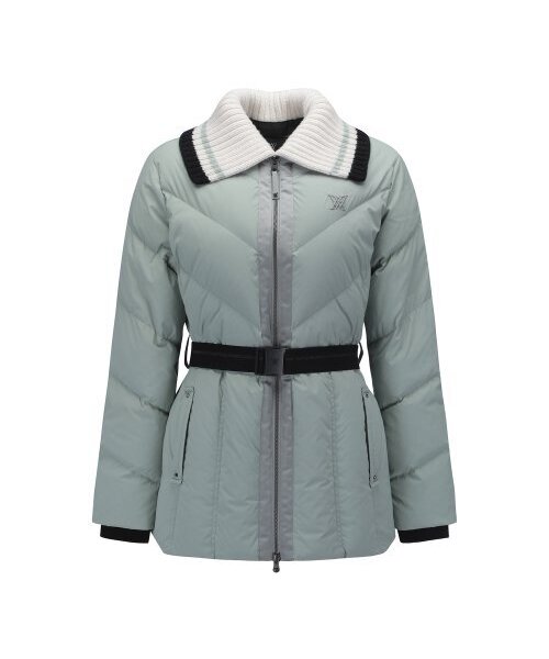 W KNIT DETACHABLE MEDIUM LENGTH DOWN JK_MT