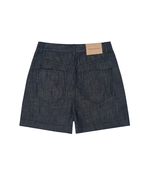 DECET WOMEN（デケット ウーマン）の「[リネンライク]2Pleats Shorts DCWPT016CPIndigo（その他パンツ・レディース・その他・X-SMALL/SMALL/MEDIUM/LARGE）」の14枚目の写真