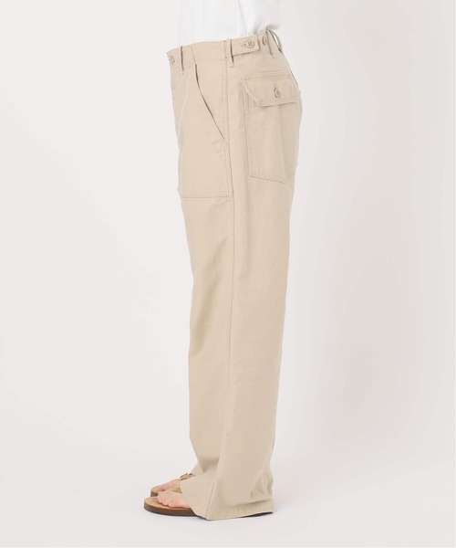 FRAMeWORK（フレームワーク）の「≪追加≫ミリタリースラブバックサテンベイカーパンツ 4（カーゴパンツ・レディース・オリーブ/ホワイト・36/38/40）」の15枚目の写真