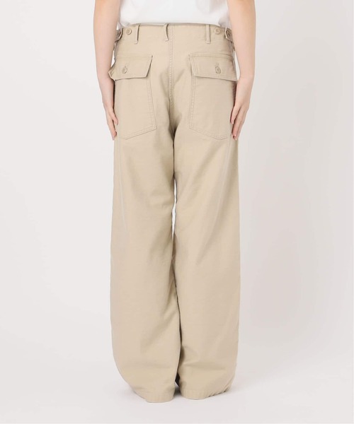 FRAMeWORK（フレームワーク）の「≪追加≫ミリタリースラブバックサテンベイカーパンツ 4（カーゴパンツ・レディース・オリーブ/ホワイト・36/38/40）」の16枚目の写真