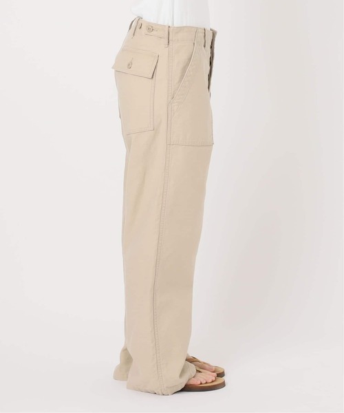 FRAMeWORK（フレームワーク）の「≪追加≫ミリタリースラブバックサテンベイカーパンツ 4（カーゴパンツ・レディース・オリーブ/ホワイト・36/38/40）」の17枚目の写真