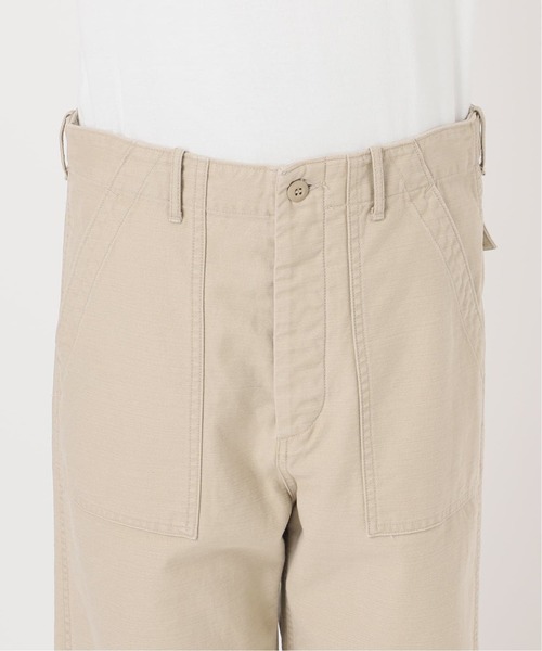 FRAMeWORK（フレームワーク）の「≪追加≫ミリタリースラブバックサテンベイカーパンツ 4（カーゴパンツ・レディース・オリーブ/ホワイト・36/38/40）」の18枚目の写真