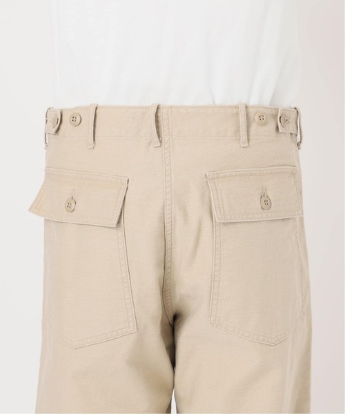 FRAMeWORK（フレームワーク）の「≪追加≫ミリタリースラブバックサテンベイカーパンツ 4（カーゴパンツ・レディース・オリーブ/ホワイト・36/38/40）」の19枚目の写真