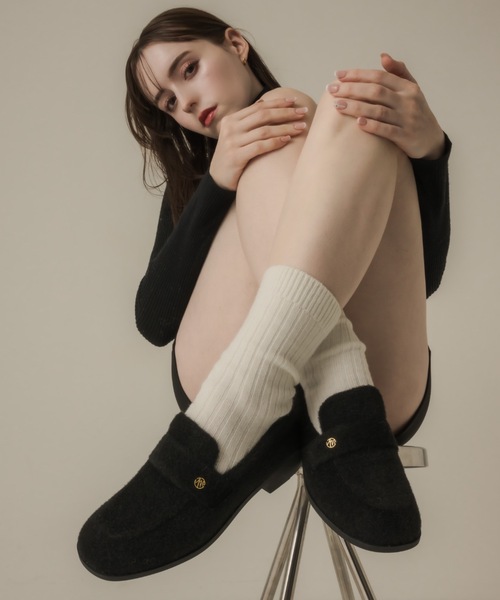 muku（ムク）の「ROAFER/MOHAIR-LIKE（ローファー・レディース・ブラウン/ブラック・37/38/39）」の18枚目の写真
