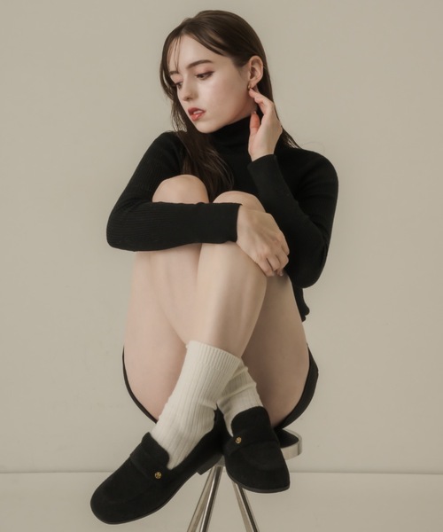muku（ムク）の「ROAFER/MOHAIR-LIKE（ローファー・レディース・ブラウン/ブラック・37/38/39）」の16枚目の写真
