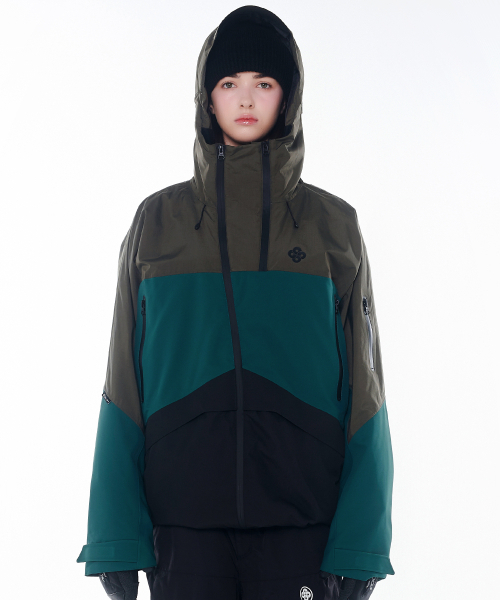 DOLL OUTERWEAR(ドラ アウターウェア)の「2425 アクティボ ボードウェアジャケット カーキ/グリーン 男女共用(ナイロンジャケット・レディース・その他・SMALL/MEDIUM/LARGE/X-LARGE/X-SMALL)」の9枚目の写真