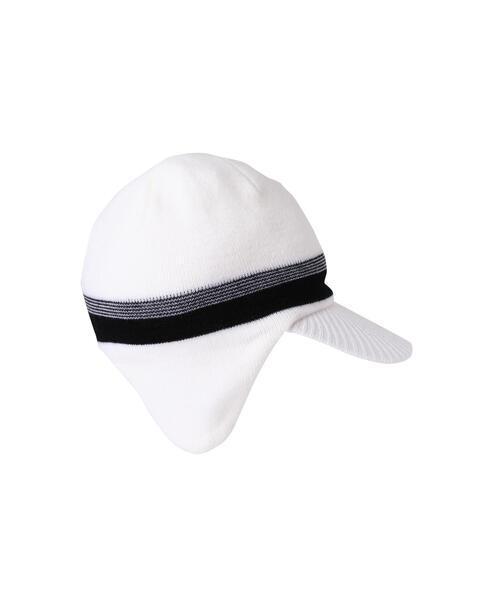 New Balance Golf(ニューバランスゴルフ)の「【new balance golf】折り返しイヤーカバー 2WAY ブリムビーニー (MENS WORLD)(ニットキャップ/ビーニー・メンズ・グリーン系その他・FREE)」の9枚目の写真
