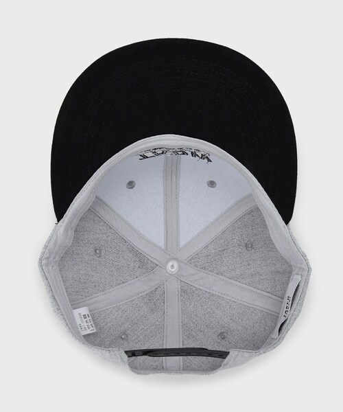 TAKEO KIKUCHI（タケオキクチ）の「TKDWフラットバイザーCAP（キャップ・メンズ・ブラック/グレー系4・00）」の5枚目の写真