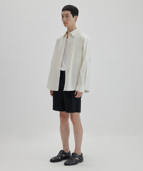 NONBLANK(ノンブランク)の「プリーツポイントシャツ_ペールレモン(シャツ/ブラウス・レディース・その他・MEDIUM/SMALL/X-LARGE/LARGE)」の9枚目の写真