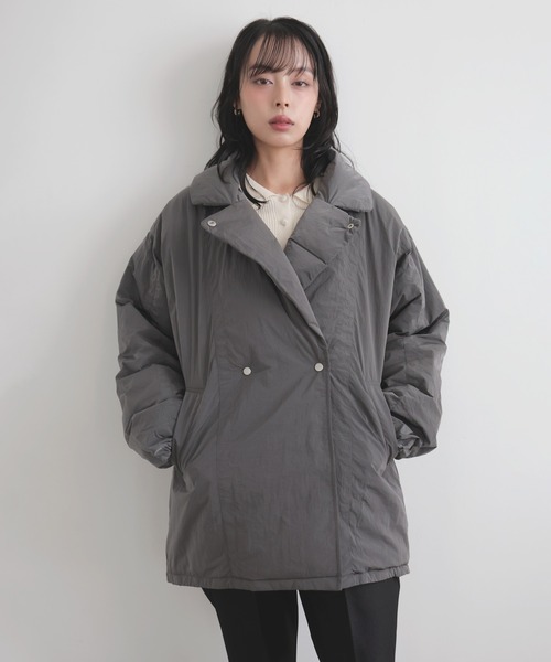 タフタテーラードダウンジャケット（ダウンジャケット/コート）｜LIAN