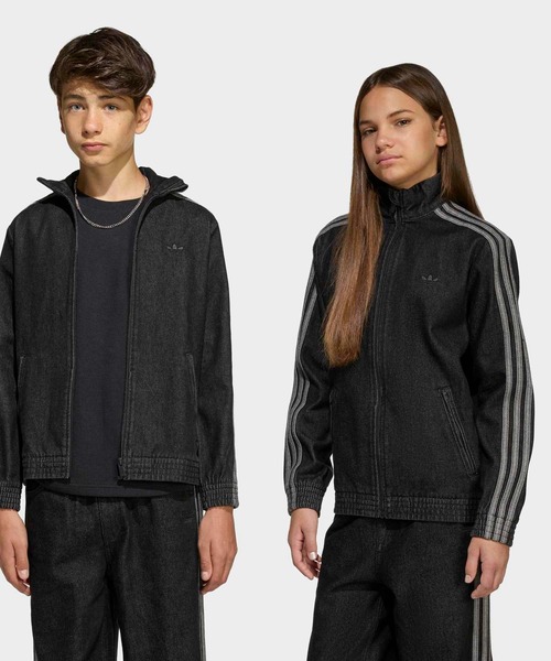 新品未使用 adidas オリジナルスデニムファイヤーバードジャケット Lサイズ ファイヤーバード トラックトップ デニム / アディダスオリジナルス