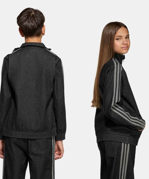 adidas FB ブラックデニム ジャケット adidas｜【公式】アディダス adidas アディルナ デニム レーシング FB