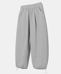 COFWI（コフウィー）の「Two tuck wide sweatpants gray（スウェットパンツ）」