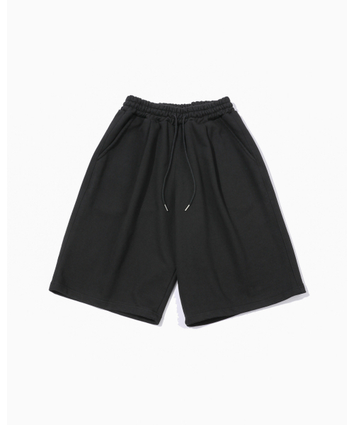 PSSHOPPER（ピーエスショッパ）の「ウォッシュワイドショーツ[ブラック]（その他パンツ・メンズ・その他・LARGE/X-LARGE）」の4枚目の写真