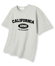 1990カリフォルニア オーバーサイズ 半袖Tシャツ オートミール