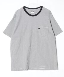 Lee（リー）の「ボーダー柄半袖Tシャツ（Tシャツ/カットソー）」