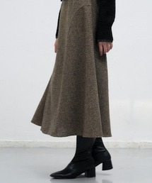 GENERAL IDEA（ジェネラルアイデア）の「【GENERAL IDEA】ウールフレアロングスカート / WOOL FLARE LONG SKIRT/（スカート）」