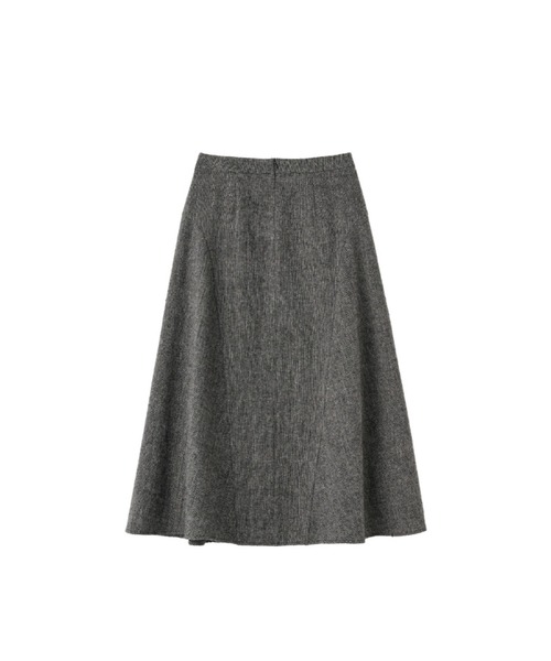 GENERAL IDEA（ジェネラルアイデア）の「【GENERAL IDEA】ウールフレアロングスカート / WOOL FLARE LONG SKIRT/（スカート・レディース・ブラック/ブラウン・M/S/L）」の11枚目の写真