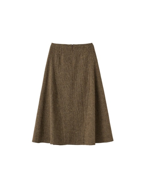 GENERAL IDEA（ジェネラルアイデア）の「【GENERAL IDEA】ウールフレアロングスカート / WOOL FLARE LONG SKIRT/（スカート・レディース・ブラック/ブラウン・M/S/L）」の20枚目の写真