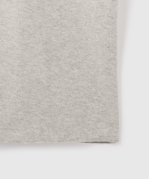 VICKY（ビッキー）の「ソフトニットメルトンキーネックワンピース≪手洗い可能≫（ワンピース・レディース・ダークグレー/ライトグレー・M）」の5枚目の写真