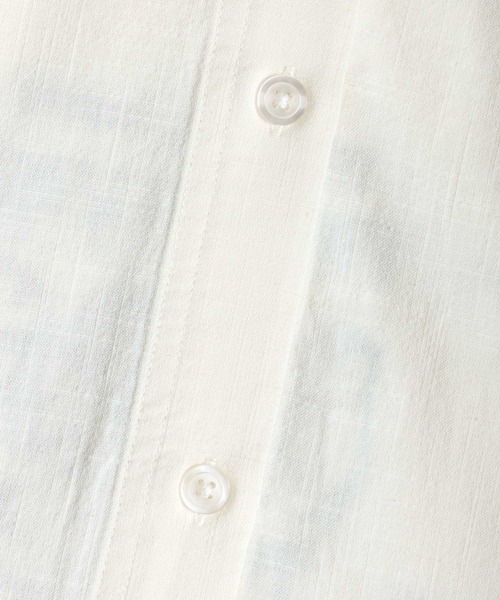 POWER TO THE PEOPLE(パワートゥーザピープル)の「2026SS POWER TO THE PEOPLE/パワートゥザピープル オーバーサイズ チベタンタイガー バック刺繍 長袖シャツ(シャツ/ブラウス・メンズ・アイボリー/ブラック・M/L/LL)」の11枚目の写真