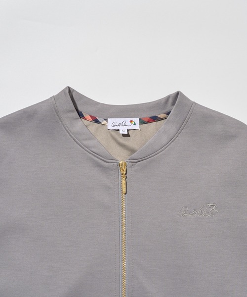 Arnold Palmer(アーノルドパーマー)の「クッションダンボール ハーフジッププルオーバー(スウェット・レディース・オフホワイト/ダークグレー/グレー・M/S/L)」の5枚目の写真