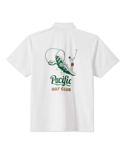 Pacific GOLF CLUB(パシフィックゴルフクラブ)の「【WOMEN】CUP & SURFER POLO SHIRT(ポロシャツ・レディース・Olive/Black/White・S/XS)」の9枚目の写真