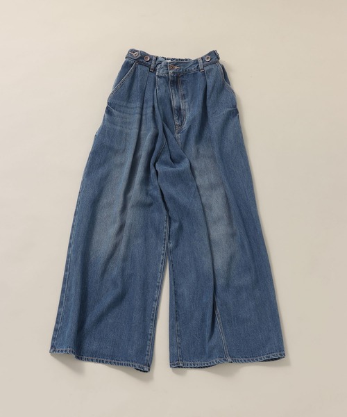 NKJ 2026SS] リメイクバギーデニムパンツ（デニムパンツ）｜niko and