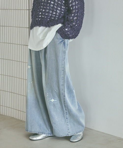niko and（ニコアンド）の「[NKJ 2026SS] リメイクバギーデニム