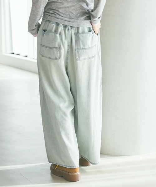 NKJ 2026SS] リメイクバギーデニムパンツ（デニムパンツ）｜niko and