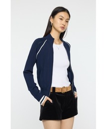 MOUSSY | 【26年SS新作】MIX PATTERN KNIT TRACK トップス(ニット/セーター)