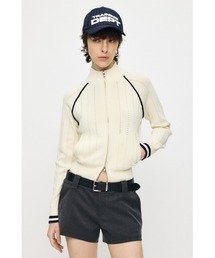 【26年SS新作】MIX PATTERN KNIT TRACK トップス