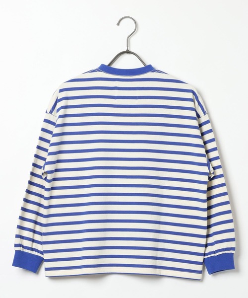 GEORGE'S（ジョージズ）の「【KIDS】ボーダーロゴロンＴ（Tシャツ/カットソー・キッズ・ブルー/グリーン・150cm/130cm/110cm）」の18枚目の写真