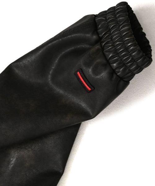 FUBU（ フブ）の「FUBU-Faux Leather Short Hooded Jacket（その他アウター・メンズ・ブラック・L/M）」の3枚目の写真