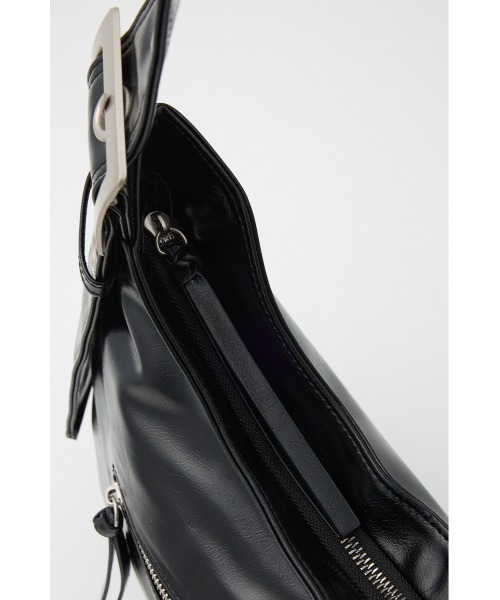 SLY（スライ）の「【WEB限定】EYELET DETAIL SHOULDER BAGLIMITED ITEM アイレットディティール ショルダーバッグ（ショルダーバッグ・レディース・ブラック/ベージュ・FREE）」の7枚目の写真