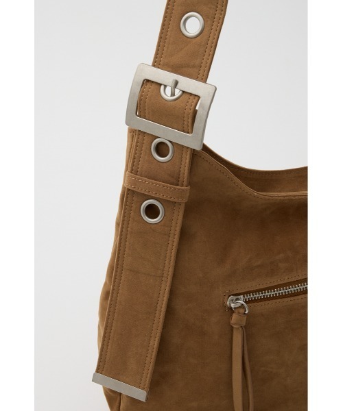 SLY（スライ）の「【WEB限定】EYELET DETAIL SHOULDER BAGLIMITED ITEM アイレットディティール ショルダーバッグ（ショルダーバッグ・レディース・ブラック/ベージュ・FREE）」の14枚目の写真