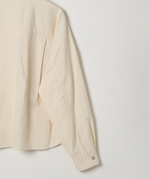 BAYFLOW（ベイフロー）の「コットンボーイフレンドシャツ（シャツ/ブラウス・レディース・オフホワイト/ブラウン系/イエロー・FREE）」の21枚目の写真