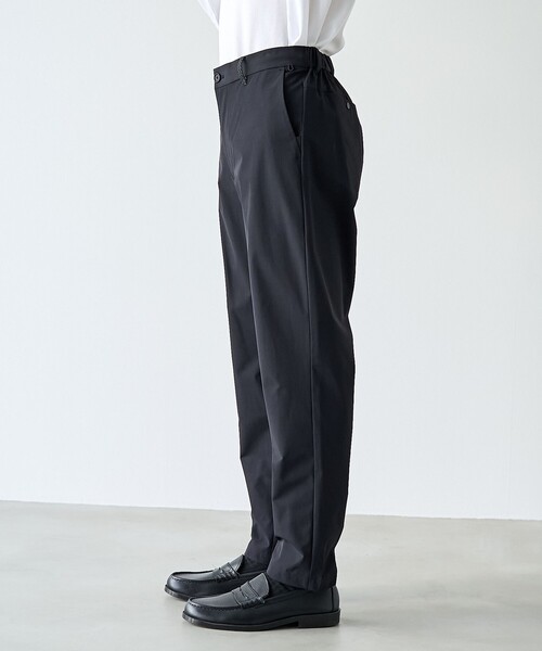 coen（コーエン）の「ストレッチテックナイロンレギュラーパンツ【ストレッチ、撥水、耐摩耗性、UVカット】（スラックス・メンズ・ブラック/ダークグレー/ベージュ/オリーブ・S/M/L/XL）」の18枚目の写真