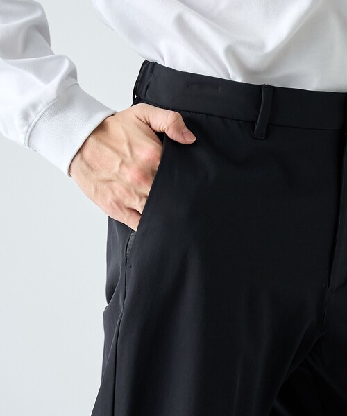 coen（コーエン）の「ストレッチテックナイロンレギュラーパンツ【ストレッチ、撥水、耐摩耗性、UVカット】（スラックス・メンズ・ブラック/ダークグレー/ベージュ/オリーブ・S/M/L/XL）」の22枚目の写真