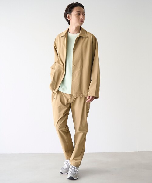 coen（コーエン）の「ストレッチテックナイロンレギュラーパンツ【ストレッチ、撥水、耐摩耗性、UVカット】（スラックス・メンズ・ブラック/ダークグレー/ベージュ/オリーブ・S/M/L/XL）」の13枚目の写真