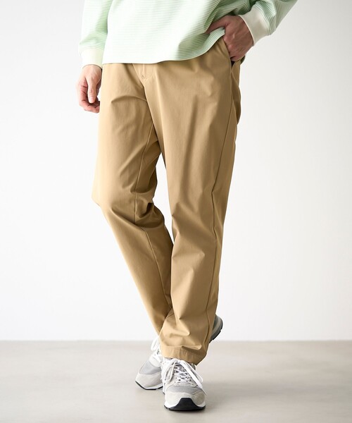 coen（コーエン）の「ストレッチテックナイロンレギュラーパンツ【ストレッチ、撥水、耐摩耗性、UVカット】（スラックス・メンズ・ブラック/ダークグレー/ベージュ/オリーブ・S/M/L/XL）」の11枚目の写真