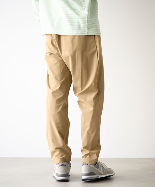 coen（コーエン）の「ストレッチテックナイロンレギュラーパンツ【ストレッチ、撥水、耐摩耗性、UVカット】（スラックス・メンズ・ブラック/ダークグレー/ベージュ/オリーブ・S/M/L/XL）」の6枚目の写真