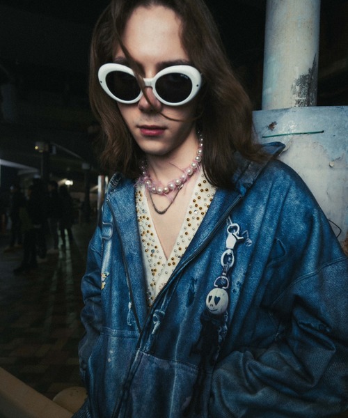 ROYAL FLASH（ロイヤルフラッシュ）の「TALKING ABOUT THE ABSTRACTION/トーキングアバウトジアブストラクション/別注SWEAT ACC PARKA（パーカー・メンズ・ブラック/グレー・S/L/M）」の8枚目の写真