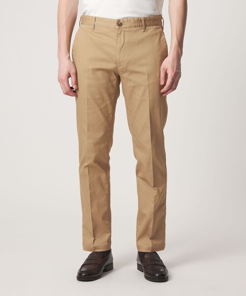 A DAY IN THE LIFE UNITED ARROWS(アデイインザライフユナイテッドアローズ)の「シャンブレー ツイル ノープリーツスラックス<A DAY IN THE LIFE>(スラックス・メンズ・ベージュ/ネイビー/ブラック・M/L/S/XL)」の6枚目の写真
