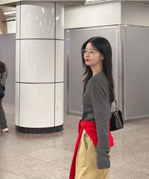 MOTT(モット)の「サマー ピンタックワイドパンツ-ベージュ(その他パンツ・レディース・その他・S)」の2枚目の写真