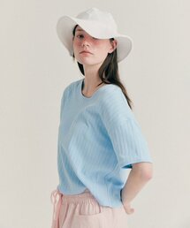 BENSIMON（ベンシモン）の「CRISPY BUCKETHAT - WHITE（ハット）」