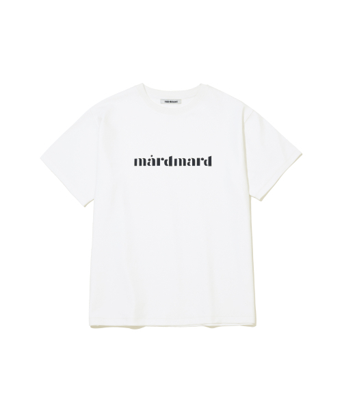 MARDMARD(マードマード)の「エッセンシャルロゴTシャツ-ホワイト(Tシャツ/カットソー・レディース・その他・FREE)」の1枚目の写真